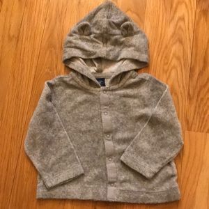 Baby gap terry  snap hoodie
